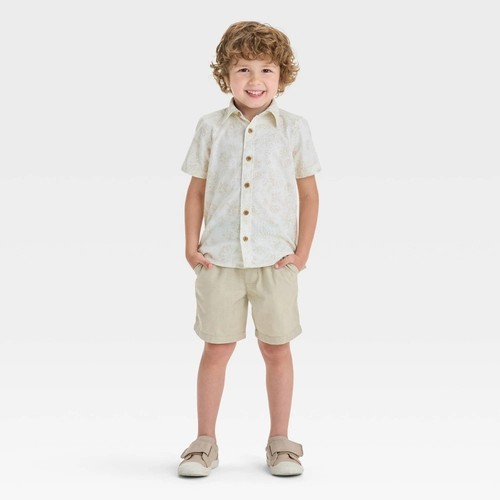 Camicia pantaloncini kaki - camicia, e