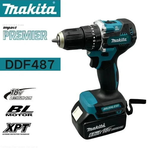 Makita ddf487 18v cordless - 18v,