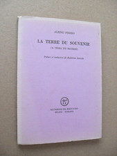Albino Pierro La terre de souvenir All'Insegna del Pesce d'Oro 1972