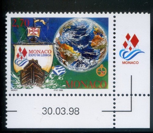 Monaco 1998 mnh - year, of