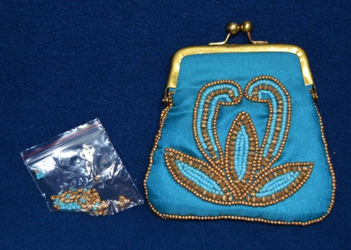 Borsetta vintage perline - borsetta,