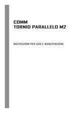 Tornio COMM M2 - Manuale uso e