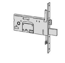 Serratura doppia mappa Cisa con scrocco reversibile frontale in acciaio inox