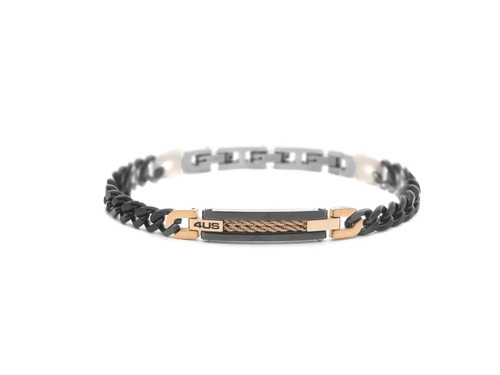 Bracciale uomo acciaio - bracciale,