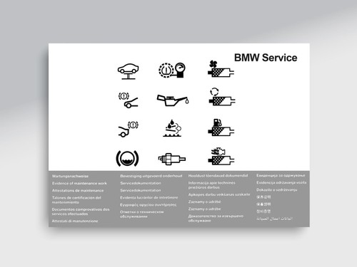 Libretto storia assistenza bmw - storia,