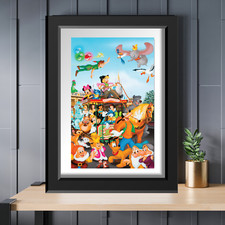 Poster trolley Walt Disney