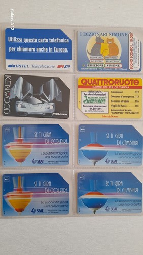 Schede telefoniche italia - telefoniche,