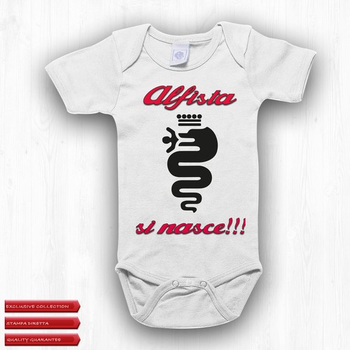 Body neonato alfista - body,