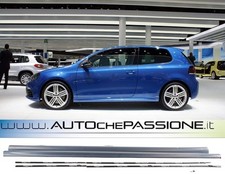 Coppia MInigonne per GOLF 5 6 modello R20 R-LINE 2008> Materiale ABS e GTI TDI