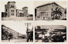 Bari lotto di 4 cartoline