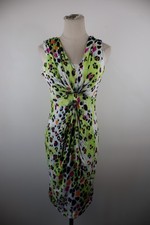 ROCCOBAROCCO VESTITO DONNA TG. 48 WOMAN CASUAL VINTAGE DRESS ABITO MACULATO