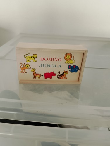 Domino legno con animali - legno,