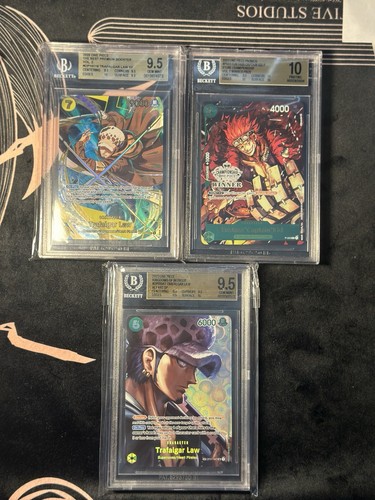 Assorted one piece tcg graded - assorted,