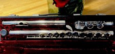 Flauto traverso argento pieno