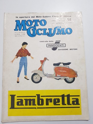 Motociclismo 1959 lambretta - 14,