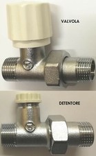 Valvola diritta o detentore