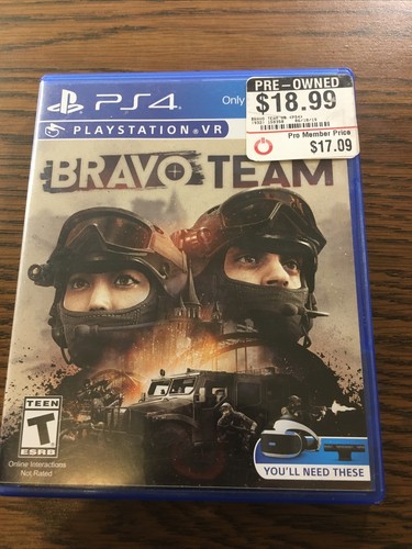 Ps4 bravo team usata senza - team,