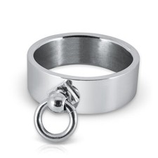 Anello Slave della O Argento