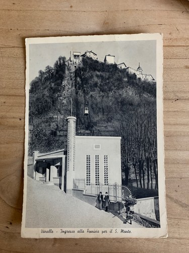 Varallo ingresso funivia 1945 - varallo, funivia-1945