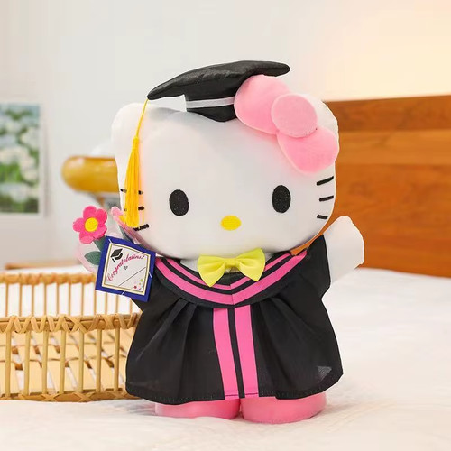 Peluche pupazzo laurea hello - peluche,