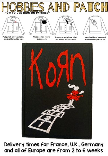 Patch korn metal - korn, band