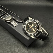 Cinturino orologio pelle nero