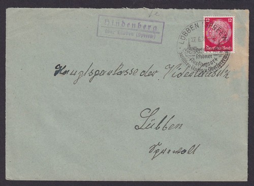 Hindenberg via lübben - hindenberg,