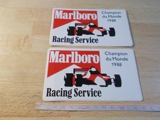2 Adesivi MARLBORO RACING