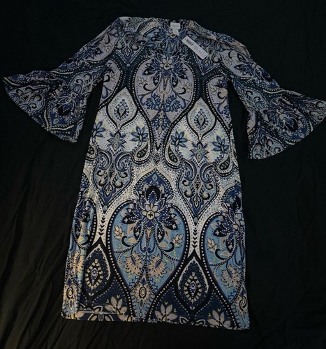 Abito donna blu - oliva, e