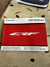 Honda CRF250 R RX Manuale