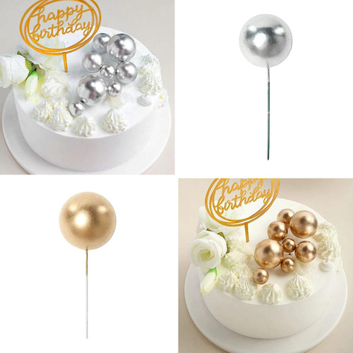 Picks cake topper palline - picks,