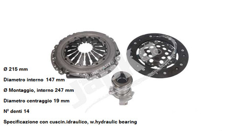Kit frizione suzuki swift - kit,