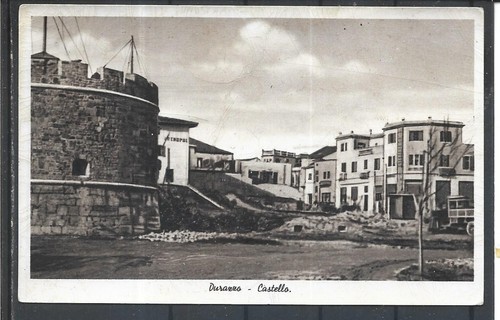 1941 albania durazzo castello - albania,