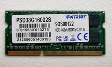 PATRIOT RAM SODIMM 8GB DDR3
