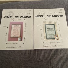 Sotto l'arcobaleno punto croce