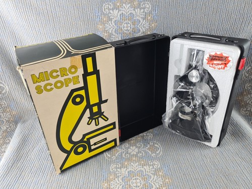 Microscopio vintage - , in