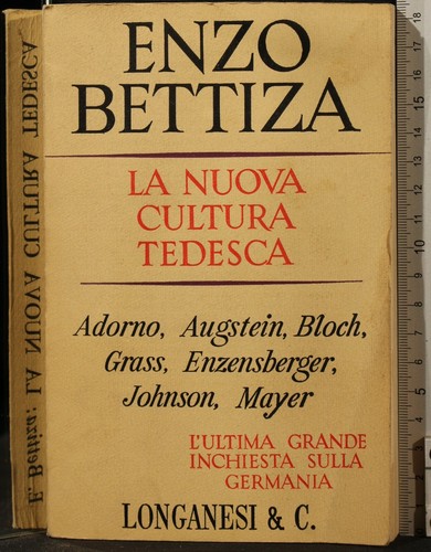 Nuova cultura tedesca enzo - nuova, tedesca.