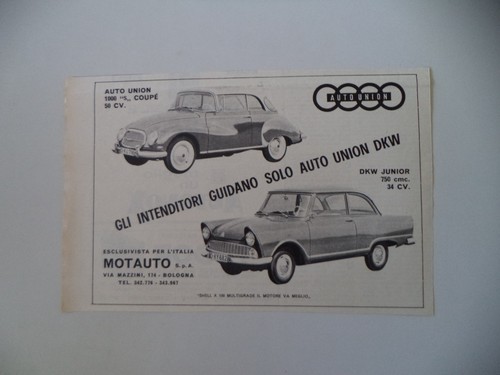 Advertising pubblicità 1960 - pubblicità,