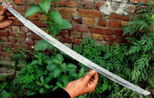 Coltello damascato fatto a mano - 31 pollici spada katana full tang lama vuota