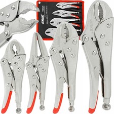 Pinze Con Bloccaggio Morsa Professionale Officina Idraulico Fabbro 125-250 mm