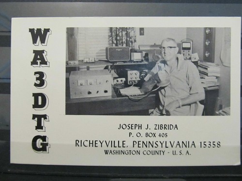 4168 qsl card richeville usa - richeville,