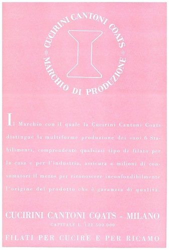 Pubblicita 1942 cucirini - pubblicita',