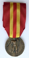 Medaglia italiana guerra di
