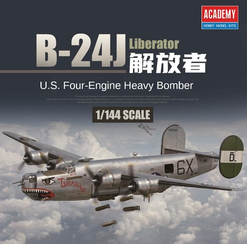 Academy ac12666 144 - academy, b-24j