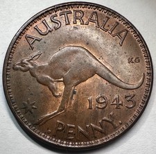 1943-I Australia 1 Penny