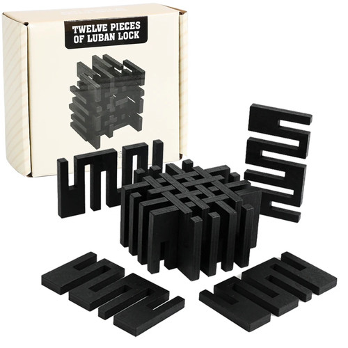 Puzzle rompicapo cinese luban - puzzle,