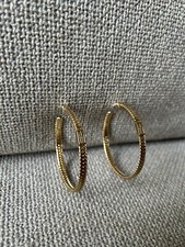 Orecchini a cerchio Fendi 