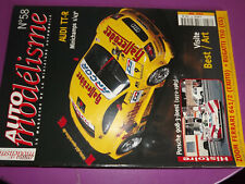 T.0 Auto Modelisme n°58 Ferrari 641/2 / Citroen Saxo Super 1600 / Peugeot 206