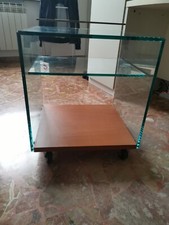 Porta televisione di Rimadesio in cristallo