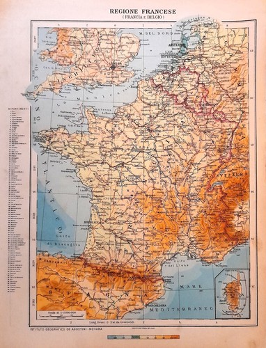 Carta geografica antica